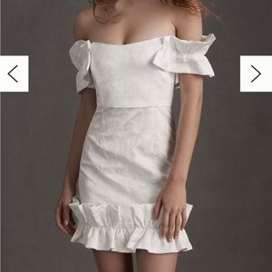 V Chapman Hollyhock ruffled corset dress, size 6